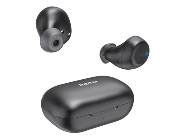 Hama Spirit Chop II, True Wireless Stereo (TWS), 20 - 20000 Hz, Idretter, 40 g, Hodesett, Svart