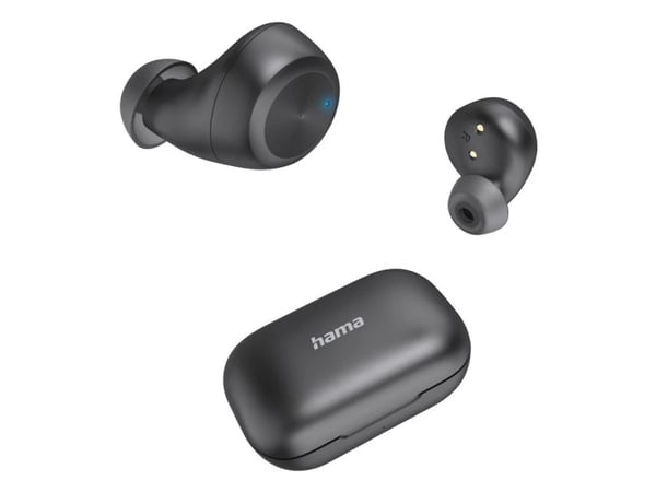 Hama Spirit Chop II, True Wireless Stereo (TWS), 20 - 20000 Hz, Idretter, 40 g, Hodesett, Svart