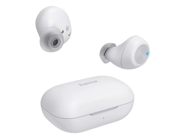 Hama Spirit Chop II, True Wireless Stereo (TWS), Idretter, 20 - 20000 Hz, 40 g, Hodesett, Hvit