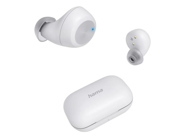 Hama Spirit Chop II, True Wireless Stereo (TWS), Idretter, 20 - 20000 Hz, 40 g, Hodesett, Hvit