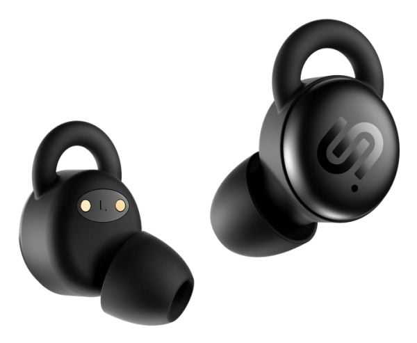 Urbanista Porto - True wireless-hodetelefoner med mikrofon - i øret - Bluetooth - midnatts sort