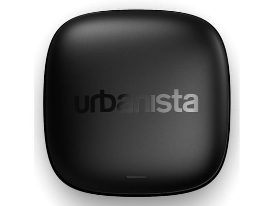Urbanista Porto - True wireless-hodetelefoner med mikrofon - i øret - Bluetooth - midnatts sort