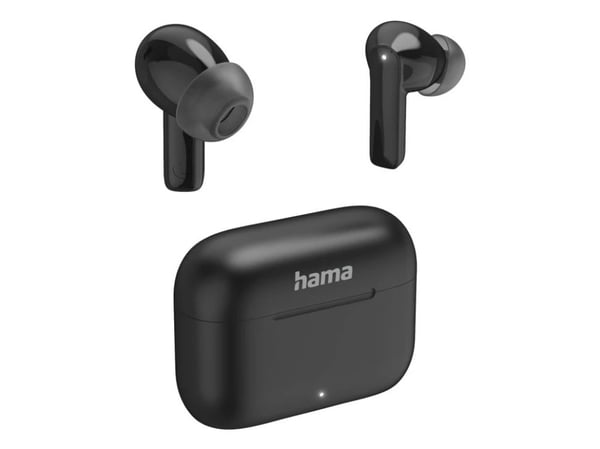 Hama Passion Clear II, True Wireless Stereo (TWS), 20 - 20000 Hz, Samtaler/musikk, 50 g, Hodesett, Svart