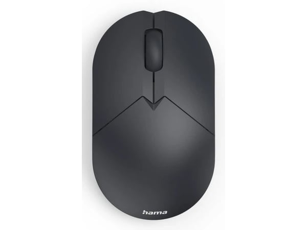 Hama WM-150, Ambidekstriøs, Optisk, RF kabel-fri, 1600 DPI, Svart