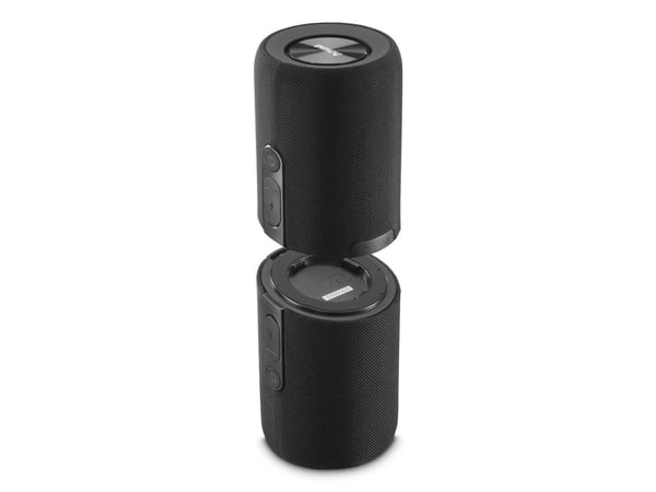 Hama Twin 4.0, 30 W, 1%, Trådløs, 10 m, Stereo bærbar høyttaler, Svart