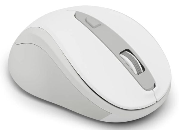 Hama WM-400, Høyre hendt, Optisk, RF kabel-fri, 1600 DPI, Hvit