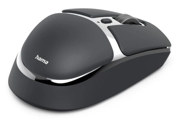 Hama WM-800, oikeakätinen, optinen, langaton RF + Bluetooth, 3200 dpi, Antrasiitti