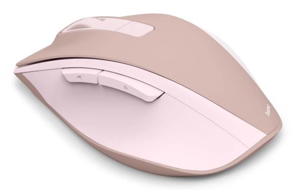 Hama WM-500, Oikeakätinen, Optinen, Langaton RF, 1600 DPI, Vaaleanpunainen