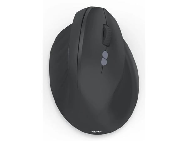 Hama EWM-600R, Oikeakätinen, Vaakasuuntainen muotoilu, Optinen, RF Wireless + Bluetooth, 1800 DPI, musta