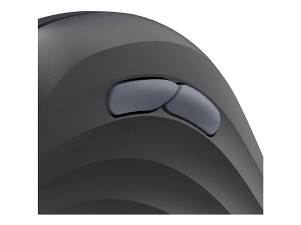 Hama EWM-600R, högerhand, Vertikal design, Optisk, Trådlös RF + Bluetooth, 1800 DPI, Svart