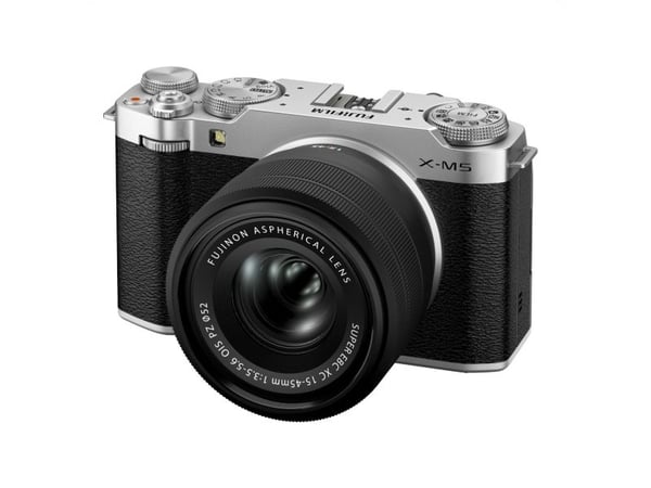 Fujifilm X -M5, 26,1 MP, 6240 x 4160 piksler, X-Trans CMOS 4, 6.2K, Berøringsskjerm, Sort, Sølv