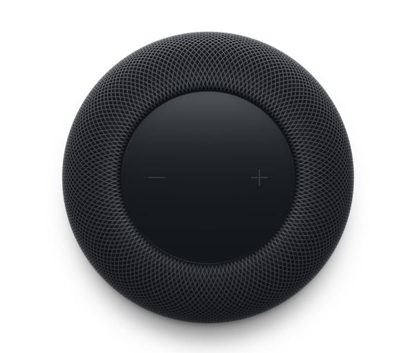 Apple HomePod, Apple Siri, Sylinteri, musta, Kangas, Home app and HomeKit, Intercom transcriptions, Siri, Touch Accommodations, VoiceOver, Multi