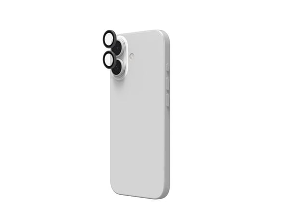 ZAGG InvisibleShield Premium GL - Linsebeskytter for mobiltelefon - sølv - for Apple iPhone 16, 16 Plus, 17