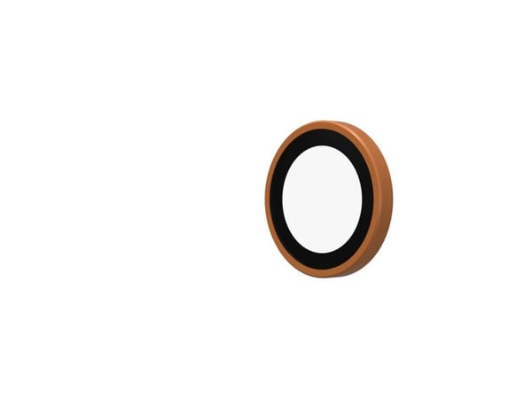 ZAGG InvisibleShield Premium GL - Linsebeskytter for mobiltelefon - oransje - for Apple iPhone Air