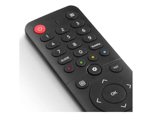 Hama 00221067, TV, IR Kabelfri, Trykknapper, Svart
