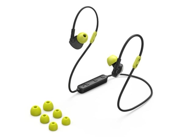 Hama Freedom Athletics III, Trådløs, Idretter, 20 - 20000 Hz, 12 g, Hodesett, Svart, Gult