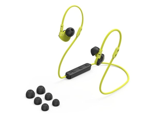 Hama Freedom Athletics III, Trådløs, Idretter, 20 - 20000 Hz, 12 g, Hodesett, Svart, Gult