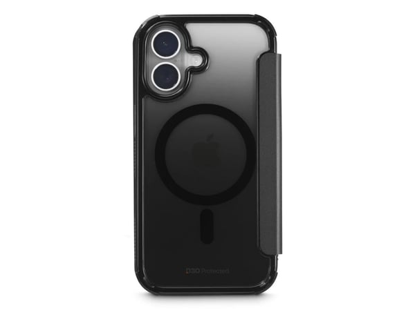 Hama Extreme Protect, Folio-kotelo, Apple, iPhone 16, 15,5 cm (6.1"), musta