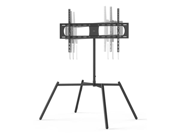 Hama 00220894, 50 x 50 mm, 900 x 600 mm, -10 - 5°, 0°, Metall, Sort
