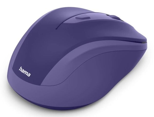 Hama WM-400, Høyre hendt, Optisk, RF kabel-fri, 1600 DPI, Blå