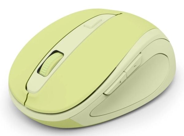 Hama WM-400, Høyre hendt, Optisk, RF kabel-fri, 1600 DPI, Grønn