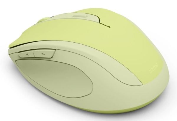 Hama WM-400, Høyre hendt, Optisk, RF kabel-fri, 1600 DPI, Grønn