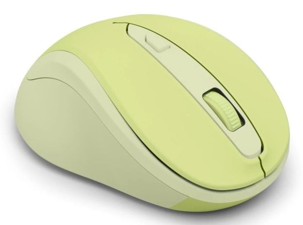 Hama WM-400, Høyre hendt, Optisk, RF kabel-fri, 1600 DPI, Grønn