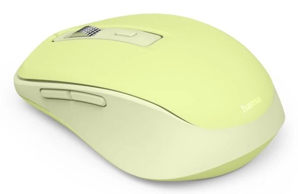 Hama 00173041, Høyre hendt, Optisk, RF trådløs + Bluetooth, 1600 DPI, Grønn