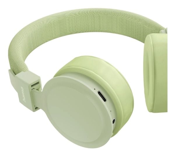 Hama Freedom Lit III, Trådløs, Samtaler/musikk, 20 - 20000 Hz, 120 g, Hodesett, Grønn