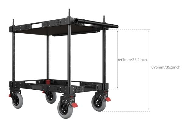 SmallRig MD4573, 980 mm, 620 mm, 966 mm, 28 kg, 1040 mm, 700 mm