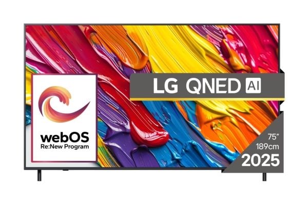LG QNED 75QNED82A3B, 190,5 cm (75"), 3840 x 2160 pikseliä, QNED, Älytelevisio, Wi-Fi, musta