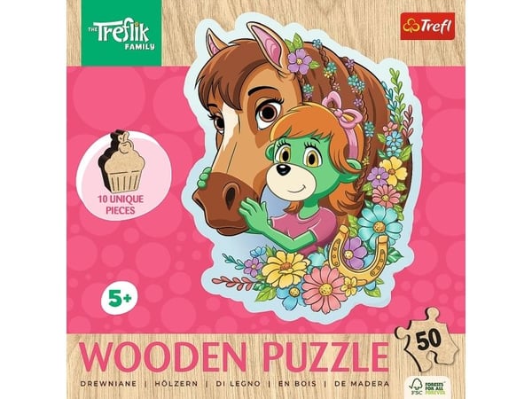 Trefl 20259, 50 styck, Tecknade serier, 5 År
