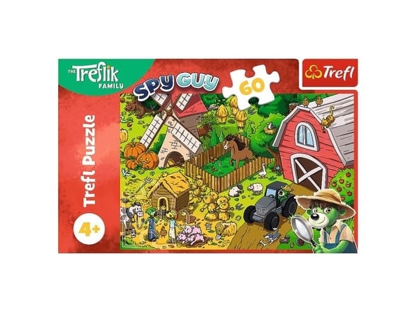 Trefl 17402, 60 styck, Tecknade serier, 4 År