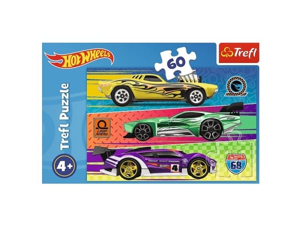 Trefl 17389, 60 styck, Fordon, 4 År