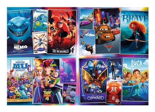 Trefl PRIME Pixar, 6000 stykker, Tegneserier, 12 år