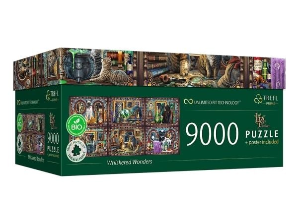 Trefl Prime, 9000 styck, Djur, 12 År