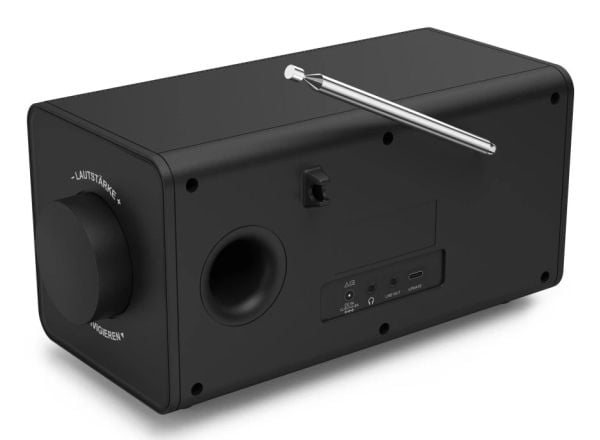 Hama DR1001, Personlig, Digitalt, DAB, DAB+, FM, 5 W, TFT, 10,9 cm (4.3")