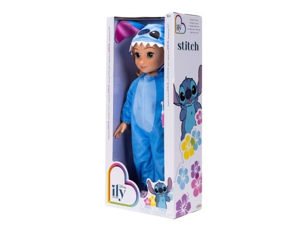 Disney ily 4EVER Stitch 18" Doll, Stor dukke, Hunkjønn, 6 år, Jente, 457 mm, Flerfarget