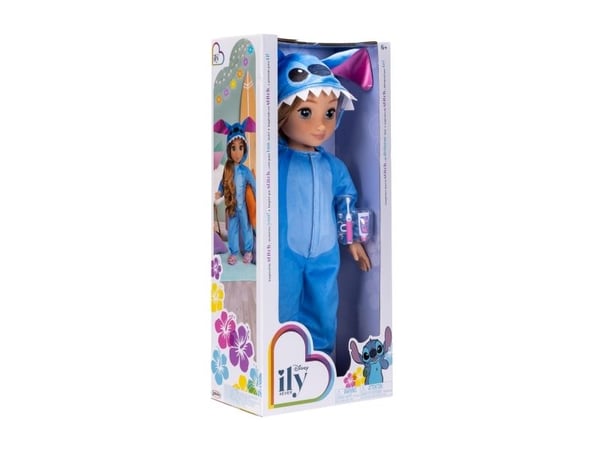 Disney ily 4EVER Stitch 18" Doll, Stor dukke, Hunkjønn, 6 år, Jente, 457 mm, Flerfarget