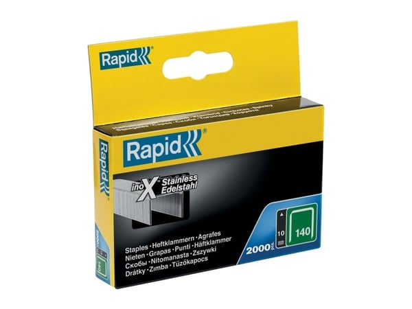Rapid High Performance - Stifter - No. 140 - 10 mm - stainless steel - pakke av 2000