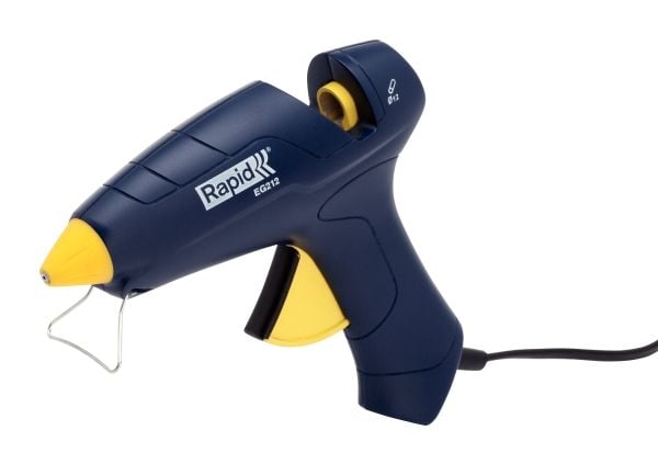 Rapid 5000442, Elektrisk limpistol, Blå, Akrylonitril-butadien-styren (ABS), Metall, 4,2 g/min, 1,2 cm, 3,5 mm