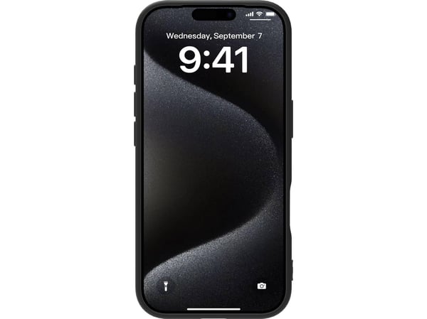 eSTUFF ES67101055-BULK, Suojus, Apple, iPhone 17, 16 cm (6.3"), musta