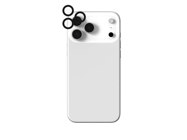 ZAGG InvisibleShield Glass Elite - Linsebeskytter for mobiltelefon - svart - for Apple iPhone 15 Pro, 15 Pro Max, 16 Pro, 16 Pro Max, 17 Pro, 17 Pr...