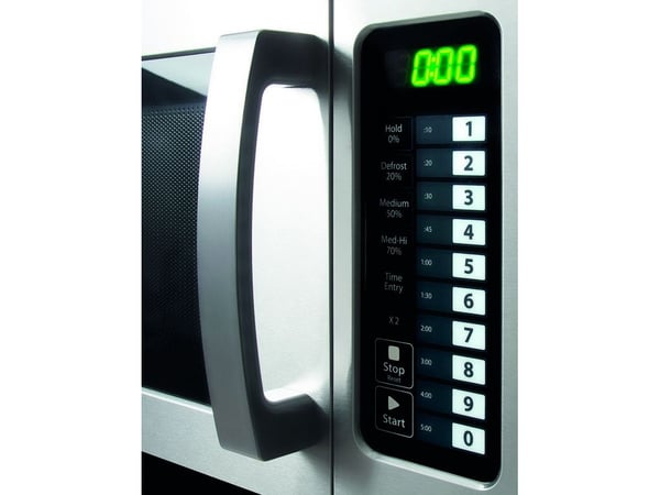 Beko PRO25IXBP, Benkeplate, Solo mikrobølge ovn, 25 l, Innebygd skjerm, LED, Knapper