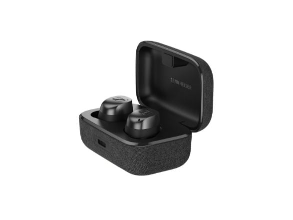 Sennheiser MOMENTUM True Wireless 4 - True wireless-hodetelefoner med mikrofon - i øret - Bluetooth - aktiv støydemping - svart grafitt