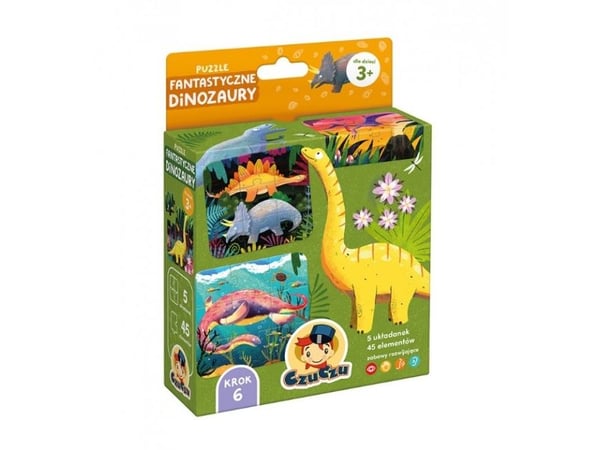CzuCzu puslespill Fantastiske dinosaurer 94188