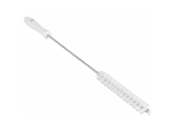 Rørrenser, Vikan, 50cm, Ø2cm, hvid, polyester/PP/rustfrit stål