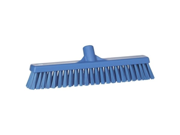 Kost, Vikan, blå, polyester/PP/rustfritt stål, 41 cm