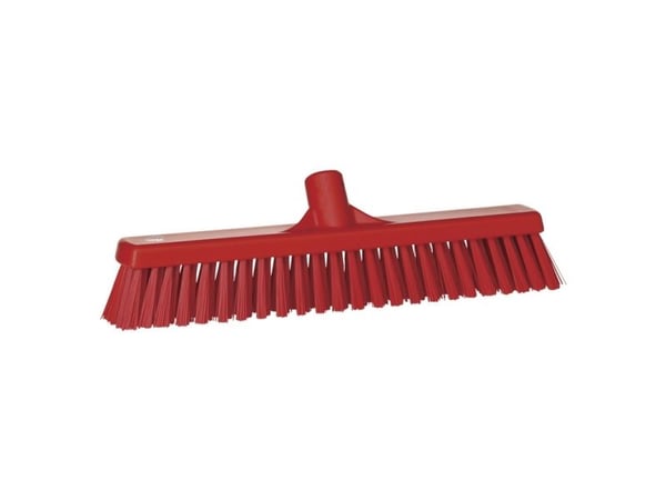 Fejekost, Vikan, rød, polyester/PP/rustfrit stål, 41 cm