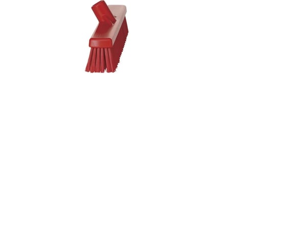 Fejekost, Vikan, rød, polyester/PP/rustfrit stål, 41 cm